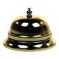 Receptiebel 12.0cm koper