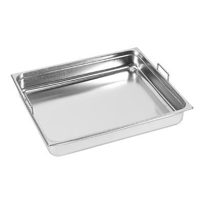 GN bak 2/1 met handgrepen 15.0 cm RVS HD 