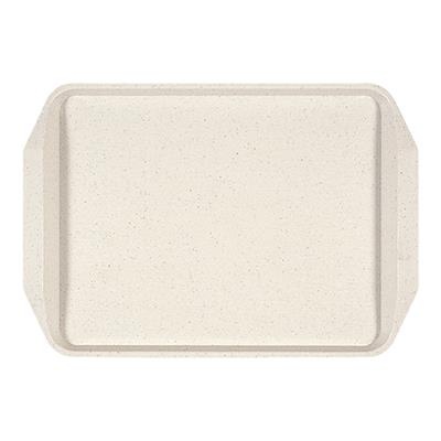 Dienblad rechthoek 43.5x30.5cm kunststof ecru