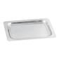 Vitrineschotel 22.5x18.0cm RVS