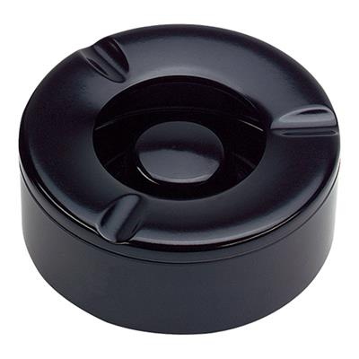 Terrasasbak 10.0cm melamine zwart