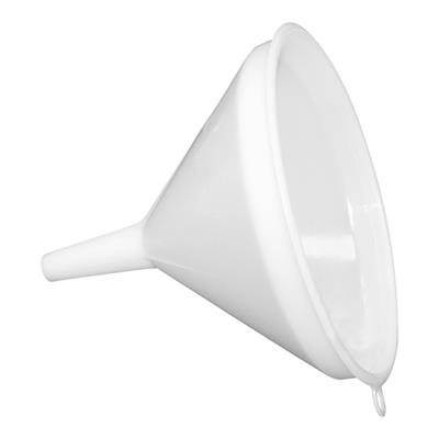 Trechter 18.0cm kunststof wit