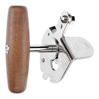 Blikopener 14.0cm staal /hout westmark