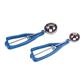 Ijsportioneerlepel 1/50l blauw handvat