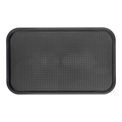 Dienblad rechthoek 1/1GN zwart polypropyleen