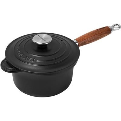 Steelpan 18.0cm 1.8l Le Creuset zwart