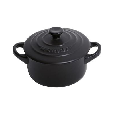 Mini Braadpan 10.6x(h)8.0cm 0.2l zwart Le Creuset