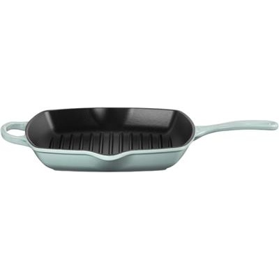 Grillpan vierkant26.0cm sea salt Le Creuset