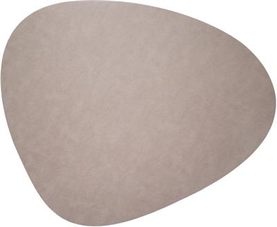 Vloerkleed oval XXXL 92.0x108.0cm bull warm grey