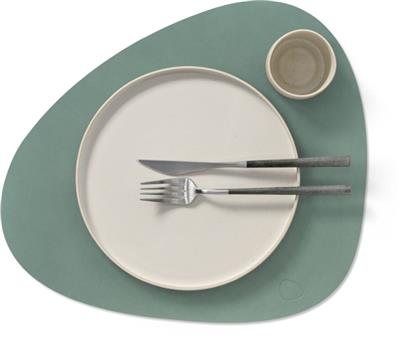 Placemat Curve L 37.0x44.0cm nupo pastel green