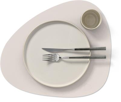 Placemat Curve L 37.0x44.0cm nupo soft nude