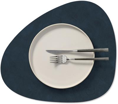 Placemat Curve M 31.0x35.0cm nupo midnight blue