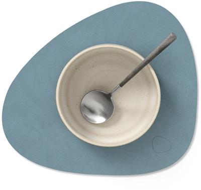 Placemat Curve S 24.0x28.0cm nupo light blue