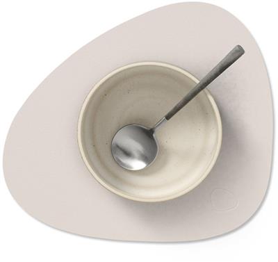 Placemat Curve S 24.0x28.0cm nupo soft nude