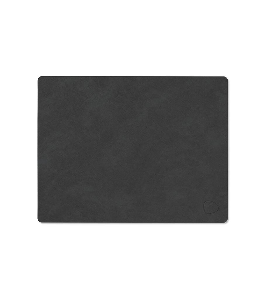 Placemat Square M 26.5x34.5cm nupo black