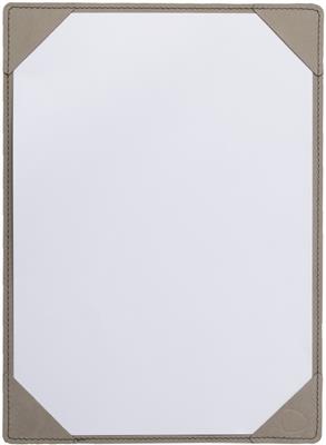 Menukaart a4 Amsterdam nupo light grey/anthracite