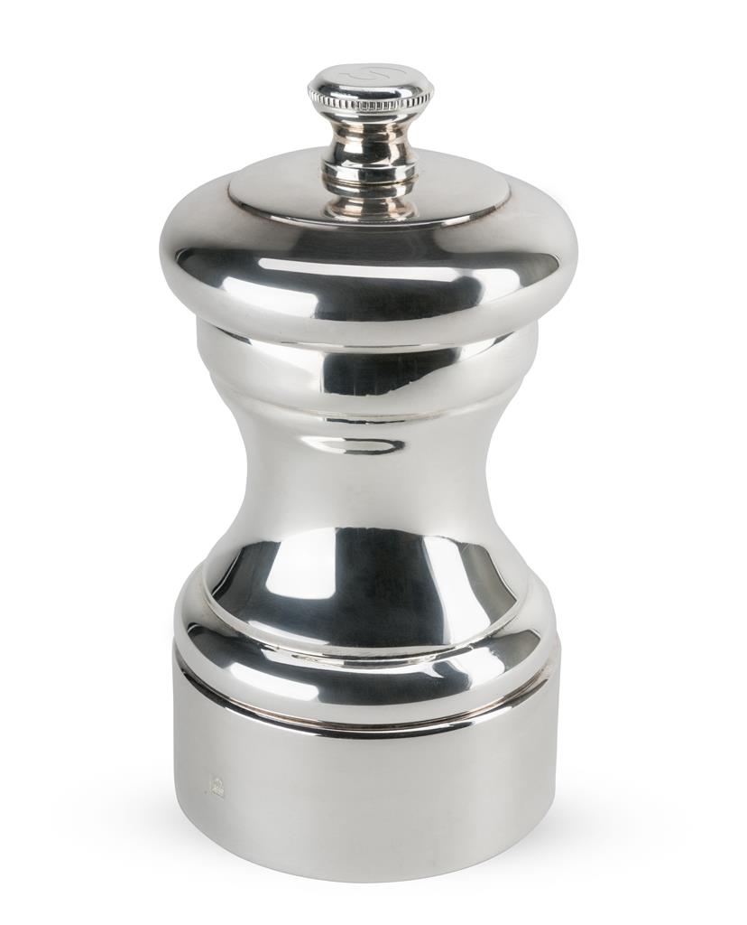 Zoutmolen peugeot mignonnette 10.0cm verzilverd
