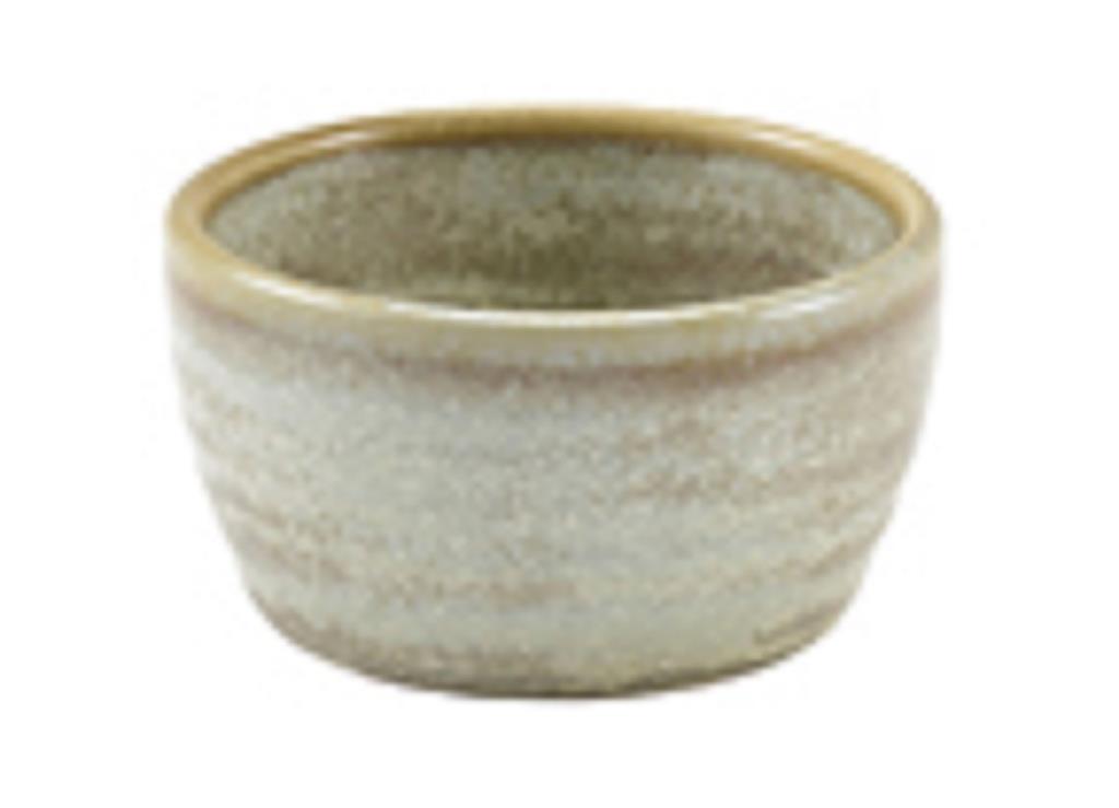 Dipper/tipje 6.7cm matt grey terra