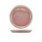 Bord plat coupe 19.0cm rose pink terra