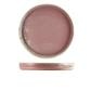 Bord walled 26.0cm rose pink terra