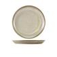 Bord plat coupe 24.0cm matt grey terra