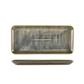 Schaal rechthoek 30.0x14.0cm matt grey terra