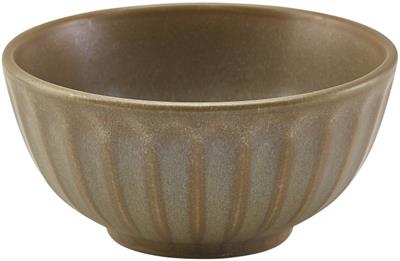 Kom 13.8cm matt grey shell terra