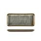 Schaal rechthoek 27.0x12.5cm matt grey terra