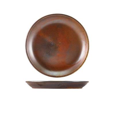 Bord plat coupe 19.0cm copper Terra