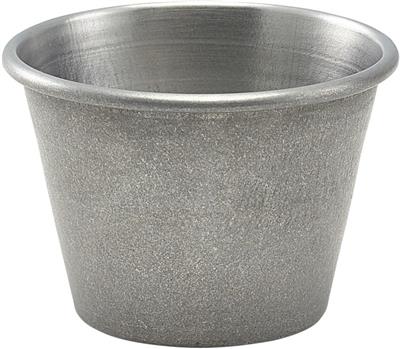 Dipper/tipje 6.0cm steel vintage