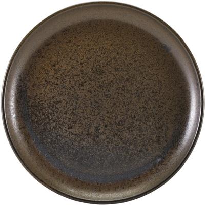 Bord plat coupe 27.5cm black Terra