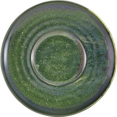 Schotel 11.5cm aqua green terra