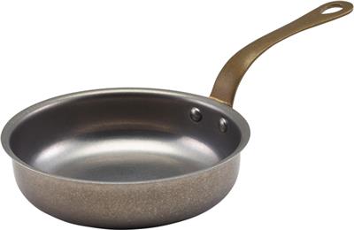 Serveer/steelpan 13.5cm steel vintage
