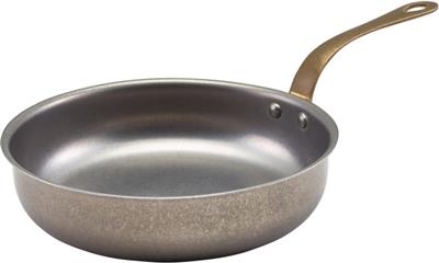 Serveer/steelpan 18.0cm steel vintage