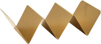 Taco Standaard 20.0x10.0cm gold vintage