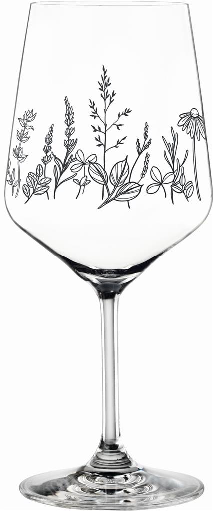 Wijnglas 63.0cl Tattoo Botanical black 23