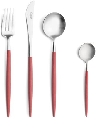 Dessertvork 18.7 cm Goa Red RVS Matt Cutipol 07