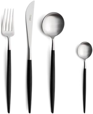 Dessertvork 18.5 cm Goa Black RVS Matt Cutipol 07