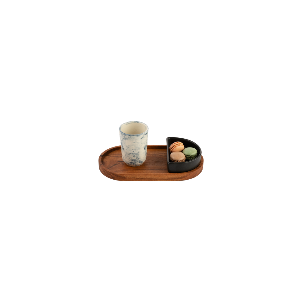 Serveerplank ov 22.5x12.0cm Pure Acacia Wood