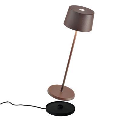 Set van 6 Tafellamp Led 35.0 cm Olivia Rust