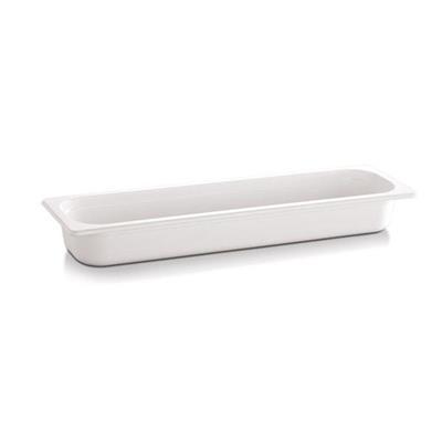 GN bak 2/4 6.5 cm wit melamine