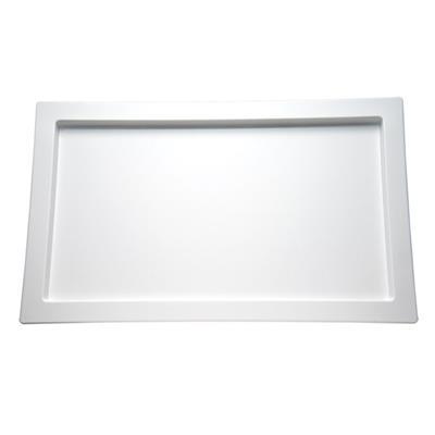 Schaal gn 1/1 (H)2.0cm melamine wit