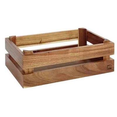 Brood krat 1/1gn (H)8.5cm Superbox hout bruin