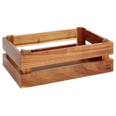Brood krat 1/4gn (H)10.5cm Superbox hout bruin