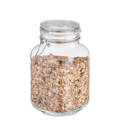 Vooraadpot 2.0 ltr (H)22.0cm met deksel glas aps