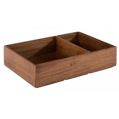 Tafelcaddy 22.0x15.0cm acacia hout
