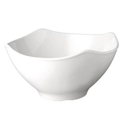 Schaal vierkant 25.0cm 3.0ltr wit melamine Zen
