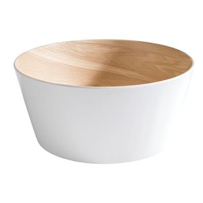 Schaal 22.0cm 2.2ltr Frida melamine wit