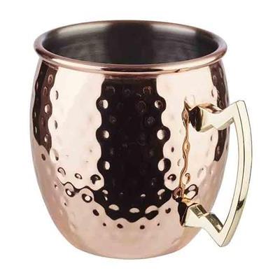 Moscow mule mug 50.0cl copper hammered