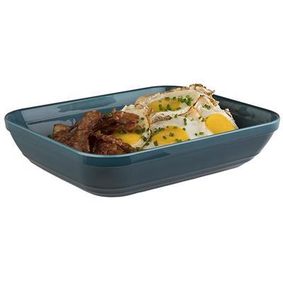 Buffetschaal 1/2gn (H)7.5cm emma blauw